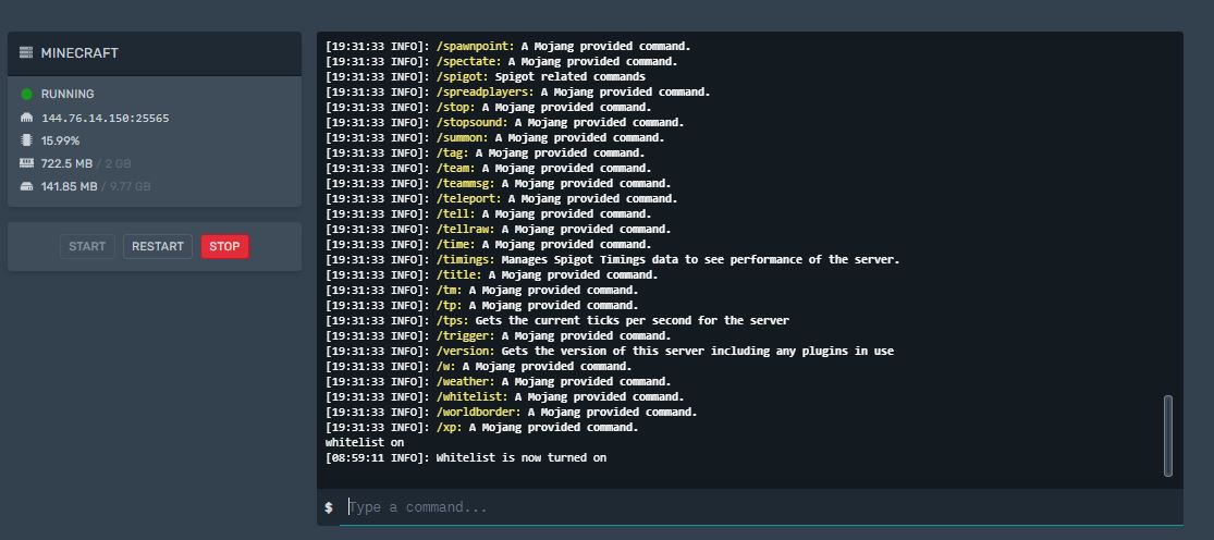 How To Setup A Server Whitelist Dedicated Minecraft Server Hosting